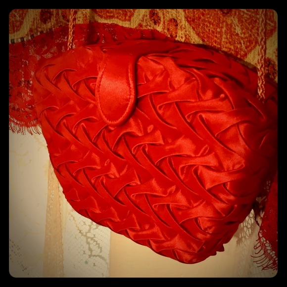 VTG La Regale, LTD Handmade❣️red purse - Picture 1 of 7